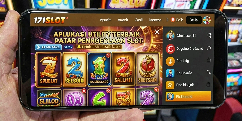 Tampilan antarmuka 171SLOT yang user-friendly dan informatif.