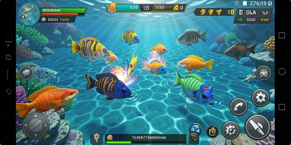 Screenshot gameplay Tembak Ikan 2739 yang seru dan menegangkan.
