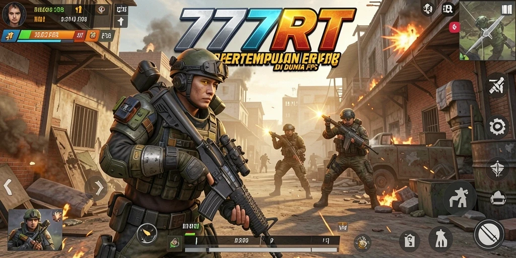 Screenshot gameplay 777RT yang intens dan mendebarkan.