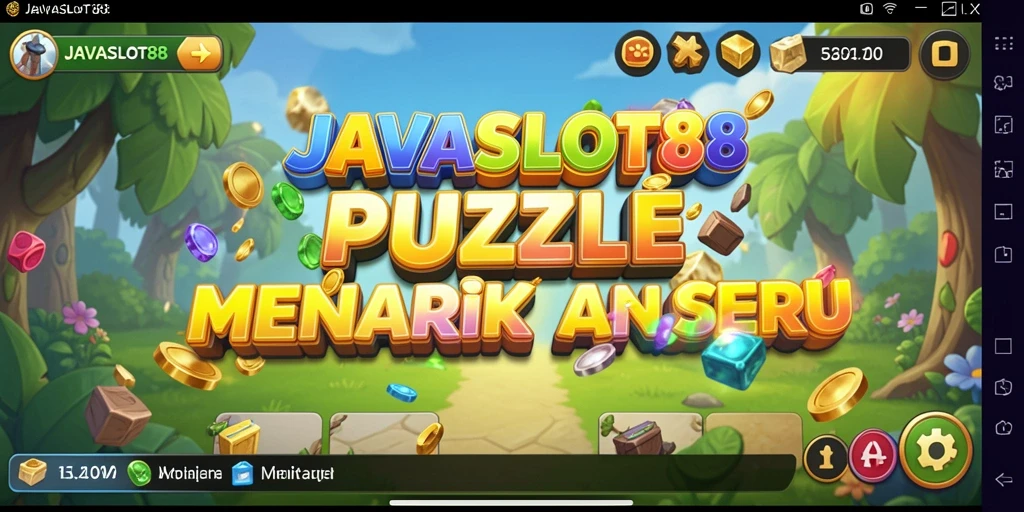 Tampilan gameplay menantang dalam JAVASLOT88 dengan puzzle menarik.