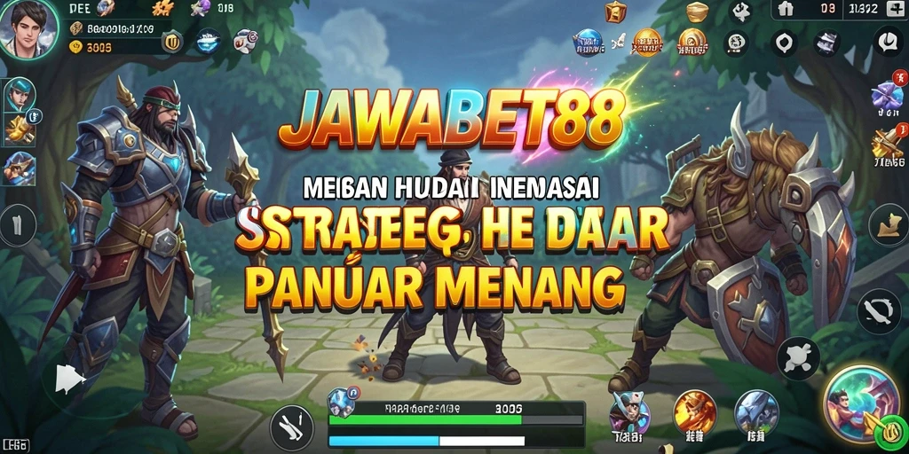Screenshot gameplay JAWABET88 yang menegangkan dan strategis.