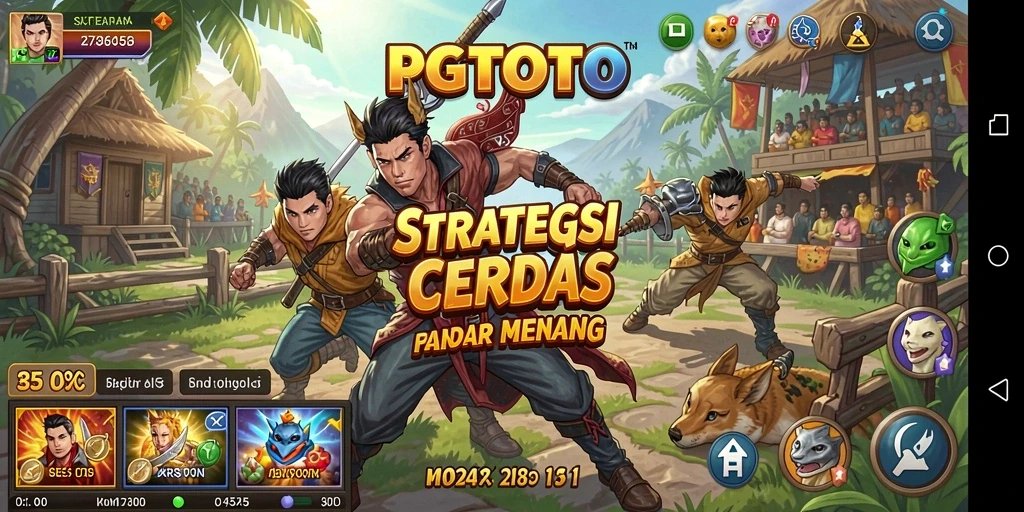 Tampilan gameplay PGTOTO dengan strategi seru dan mendebarkan.