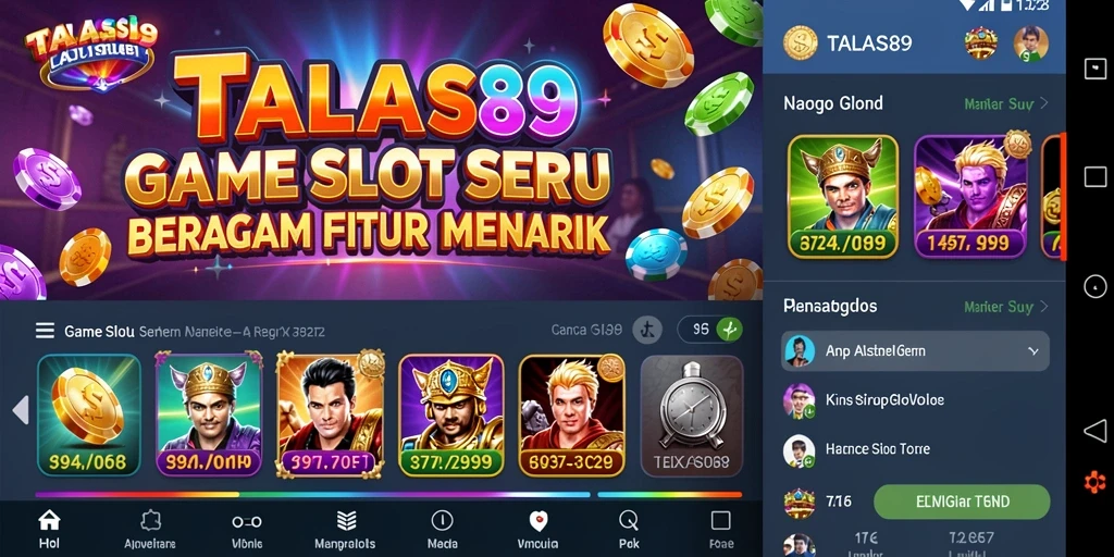 Tampilan menarik dan gameplay mengasyikkan dari TALAS89.